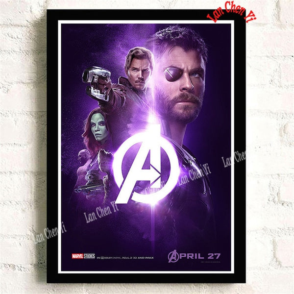 Avengers Infinity War Marvel Movie Decorative Painting Poster