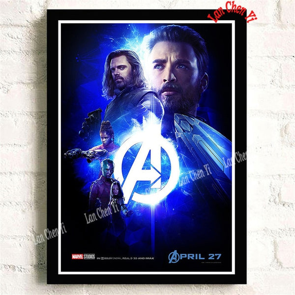 Avengers Infinity War Marvel Movie Decorative Painting Poster