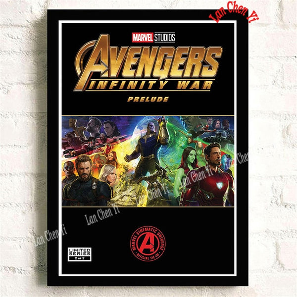 Avengers Infinity War Marvel Movie Decorative Painting Poster