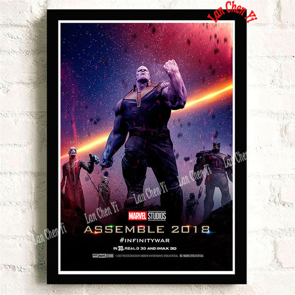 Avengers Infinity War Marvel Movie Decorative Painting Poster