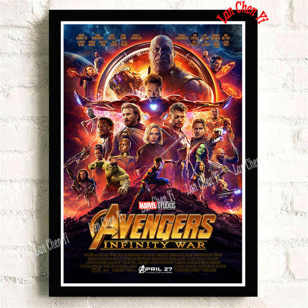 Avengers Infinity War Marvel Movie Decorative Painting Poster