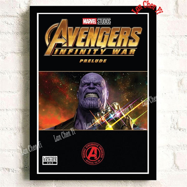 Avengers Infinity War Marvel Movie Decorative Painting Poster