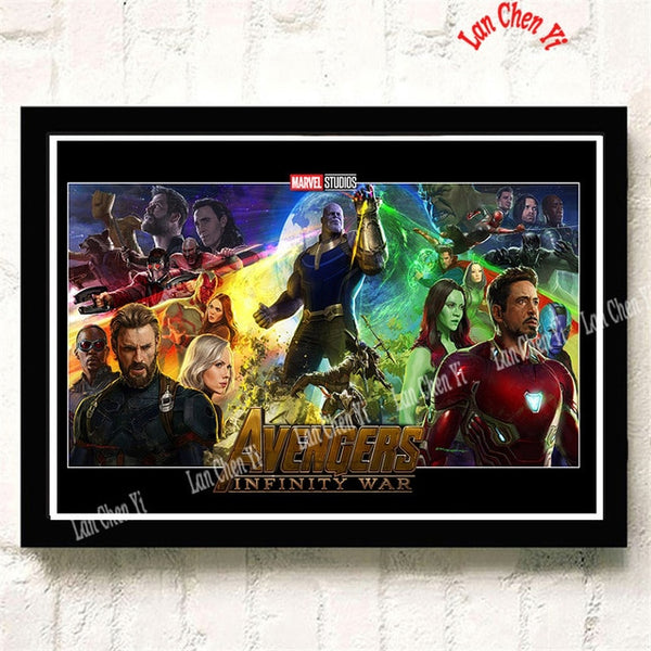 Avengers Infinity War Marvel Movie Decorative Painting Poster
