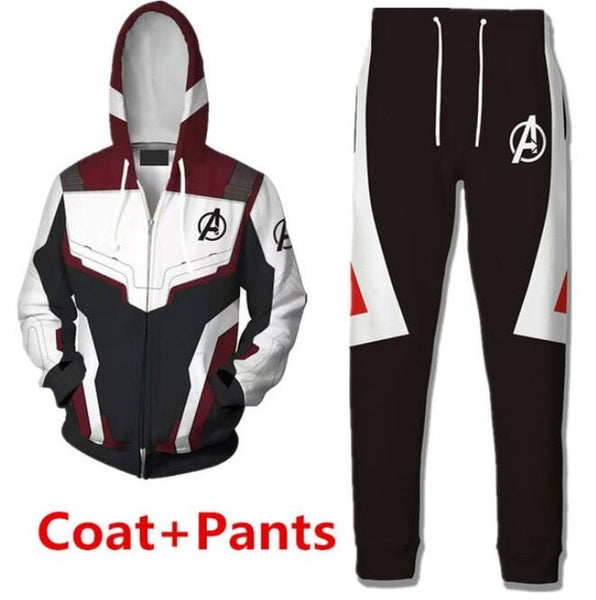 Avengers 4 Endgame Hoodie Cosplay Jacket Sweatshirt