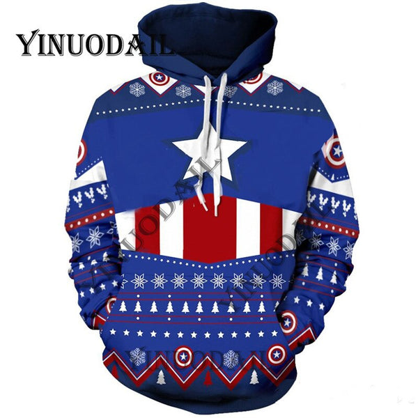 Captain America Hoodie Avengers Endgame