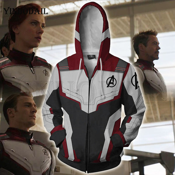 Captain America Hoodie Avengers Endgame